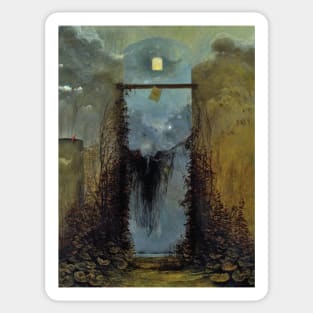 zdzislaw beksinski Sticker